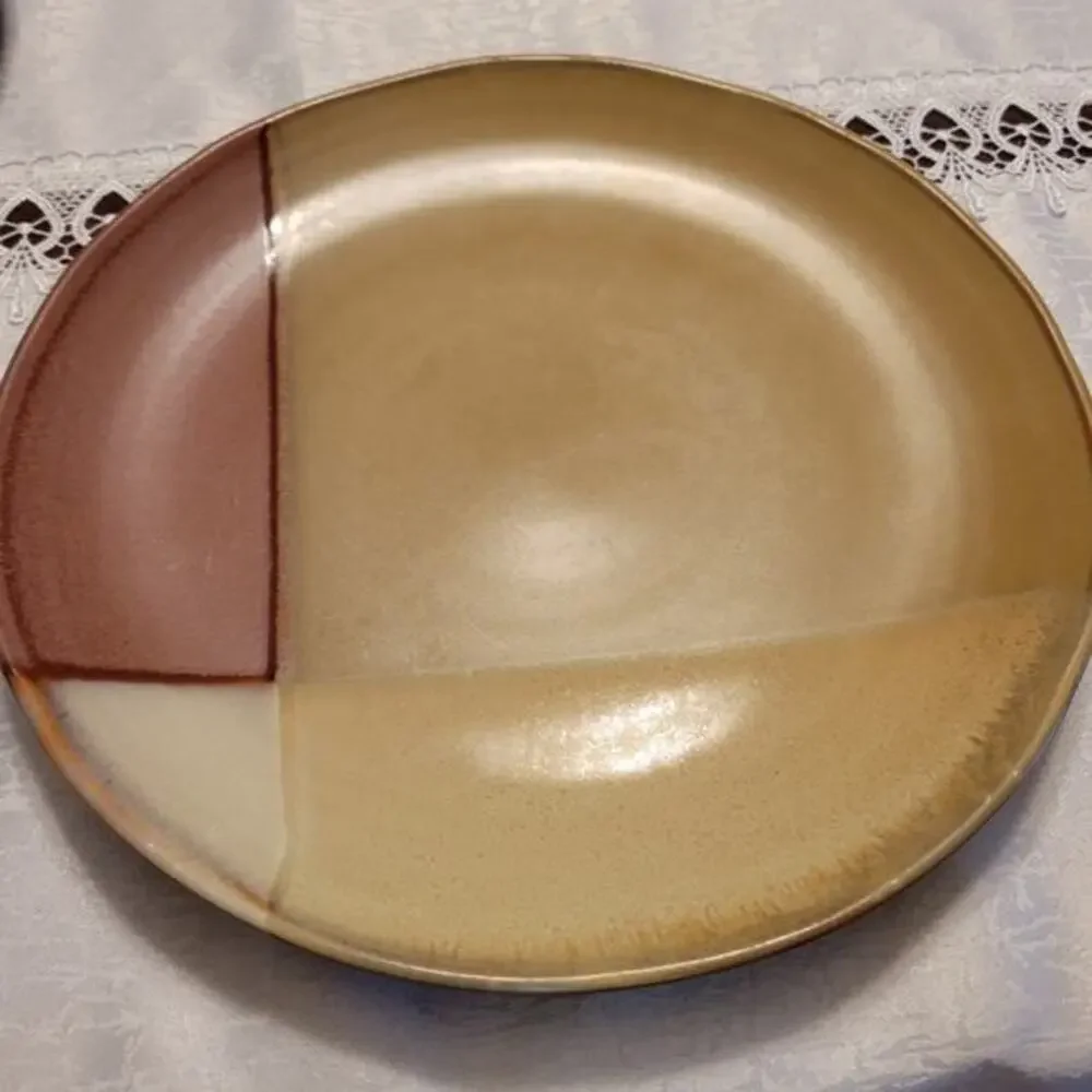 Sango Gold Dust Sienna 5039 Dinner Plates 10.75